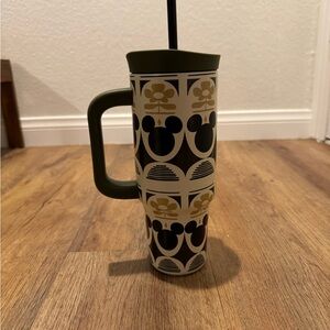 Disney Cream and Green tumbler